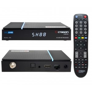 OCTAGON SX88 V2 4K UHD S2+IP 5G Wi-Fi 1xDVB-S2 E2 Linux Smart TV Sat Receiver